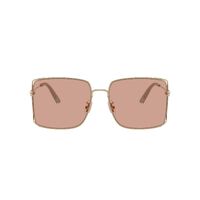 Coach CW429 HC7174D 900584-59 Shiny Light Gold / Blush Solid Lenses