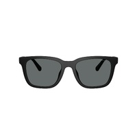 Coach CAD81 HC8426U 500281-54 Matte Black / Grey Solid Polarised Lenses