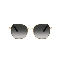 Coach CAD79 HC7175 90053C-56 Shiny Light Gold / Grey Gradient Lenses