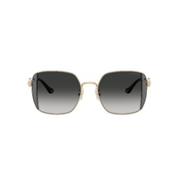 Coach CAD72 HC7177B 90053C-51 Shiny Light Gold w Smoke / Grey Gradient Lenses