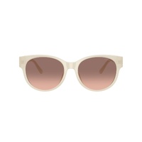 Coach CAE87 HC8430D 588513-56 Milky White / Brown Pink Gradient Lenses