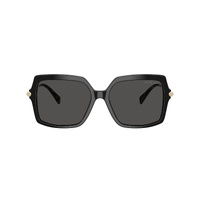 Michael Kors Quogue MK2247U 395087-57 Black w Amber Tortoise / Dark Grey Lenses