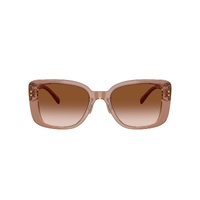 Coach CD472 HC8352 577913-54 Brown w Grey / Brown Gradient Lenses