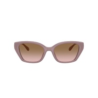 Coach CBY91 HC8434U 549511-53 Milky Putty / Brown Peach Gradient Lenses