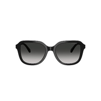 Coach CBY89 HC8437F 50023C-56 Black / Grey Gradient Lenses