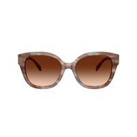 Coach CBY94 HC8438U 590174-56 Striated Redwood w Maple / Brown Gradient Lenses