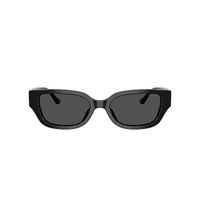 Coach CBZ52 HC8439U 500287-53 Black / Grey Solid Lenses