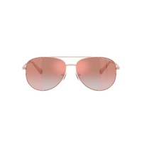 Michael Kors Perledo MK1172 11086F-58 Rose Gold / Pink Gradient w Pink Mirror Lenses