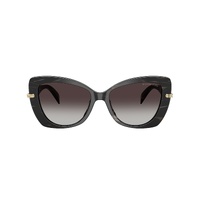 Michael Kors Atlanta MK2258U 40348G-55 Black Horn / Light Grey Gradient Lenses