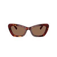 Coach CDP52 HC8452U 593873-54 Walnut Tortoise / Brown Lenses