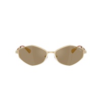Michael Kors Gold Coast MK1181 10144T-56 Light Gold / Dark Grey Gold Mirror Lenses
