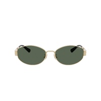 Coach CDP44 HC7192D 900571-57 Shiny Light Gold / Dark Green Lenses