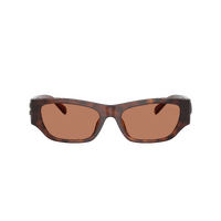 Coach CFU16 HC8470D 5120/3-55 Dark Tortoise / Light Brown Solid Lenses
