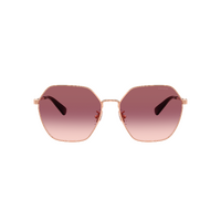 Coach CFU05 HC7194 94077W-58 Shiny Rose Gold / Violet Gradient Lenses