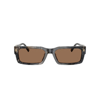 Michael Kors Split MK2296U 394573-56 Black Camo Tortoise / Brown Lenses