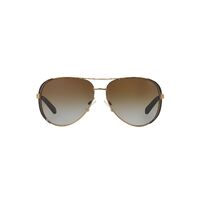 Michael Kors Chelsea MK5004 1014T5-59 Gold w Brown / Brown Gradient Polarised Lenses