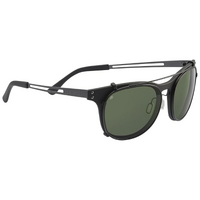 Serengeti Enzo 8060 Satin Black Shiny Gunmetal / 555nm & CPG Polarised Photochromic Lenses