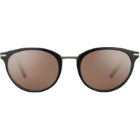 Serengeti Elyna 8846 Shiny Black / Drivers Gold Polarised Photochromic Lenses