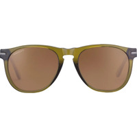 Serengeti Amboy SS530004 Shiny Dark Gunmetal Olive Translucent / Drivers Gradient Polarised Photochromic Lenses