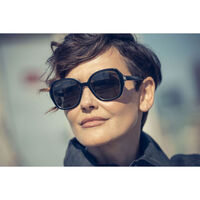 Serengeti Hayworth SS538001 Shiny Black / 555nm Polarised Photochromic Lenses