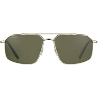 Serengeti Wayne SS546001 Shiny Light Gold / 555nm Polarised Photochromic Lenses