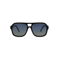 Bask Eyewear Blake 19-0132 Black / Blue Grey Gradient Polarised Lenses