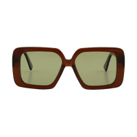 Bask Eyewear Lola 98-1624 Crystal Brown / Light Yellow Polarised Lenses