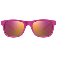 Polaroid Kids PLD 8020/S CYQ AI 46 Dark Pink / Grey Pink Mirror Polarised Lenses