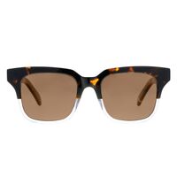 Bask Eyewear Tide 50-4020 Tortoise to Clear / Brown Polarised Lenses