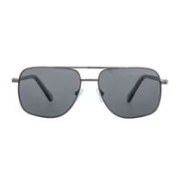 Bask Eyewear Ryse 17-5410 Gunmetal and Crystal Grey / Grey Polarised Lenses