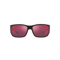 Arnette Lil' Snap AN4324 28056Q-61 Matte Black / Grey Mirror Orange Yellow Lenses