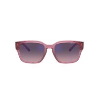 Arnette Hamie AN4325 2907H9-54 Transparent Pink / Rose Gradient Grey Mirror Blue Lenses