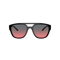 Arnette Mew2 AN4327 275377-56 Black / Red w Dark Grey Lenses