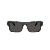 Arnette Omgee AN4344 297187-54 Matte Black w Gekko Green Splatter / Dark Grey Lenses