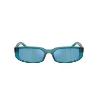 Arnette Jet AN4348 296822-55 Transparent Blue / Dark Grey w Water Mirror Polarised Lenses
