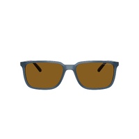 Arnette Dinsky AN4364 299683-57 Opaline Blue / Dark Brown Polarised Lenses