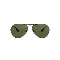 Ray-Ban RB3025 004/58-58 Aviator Gunmetal / Green Classic G-15 Polarised Lenses