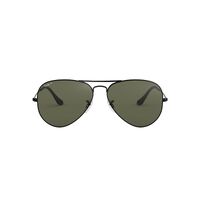 Ray-Ban RB3025 002/58-58 Aviator Black / Green Polarised Lenses