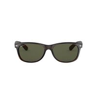 Ray-Ban RB2132 902/58-55 New Wayfarer Tortoise / Green Classic G-15 Polarised Lenses