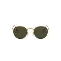 Ray-Ban RB3447 001-50 Round Metal Gold / Green Classic G-15 Lenses