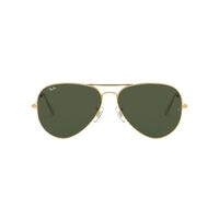 Ray-Ban RB3026 L2846-62 Aviator Large Metal II Arista Gold / G-15 Green Lenses