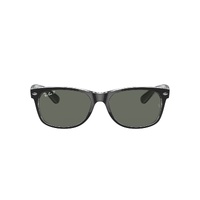 Ray-Ban RB2132 605258-55 New Wayfarer Black On Transparent / Green Classic G-15 Polarised Lenses