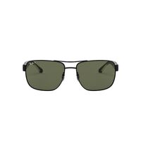 Ray-Ban RB3530 002/9A-58 Black / Green Classic G-15 Polarised Lenses