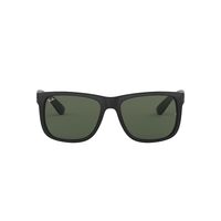 Ray-Ban RB4165 601/71-55 Justin Gloss Black / Green Classic Lenses