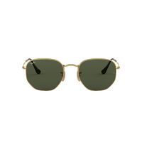 Ray-Ban RB3548N 001-51 Hexagonal Gold / Green Classic G-15 Lenses