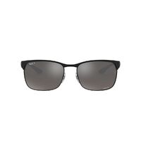 Ray-Ban RB8319CH 186/5J-60 Black / Silver Mirror Chromance Polarised Lenses