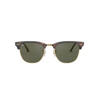 Ray-Ban RB3016F 990/58-55 Clubmaster A Fit Polished Tortoise / G-15 Green Classic Polarised Lenses