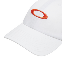Oakley Remix Dad Hat FOS901220 111 White w Orange OSFM