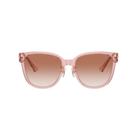 Versace VE4460D 543413-57 Peach Transparent / Pink Gradient Pink Lenses