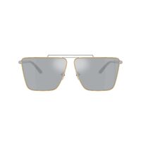 Versace VE2266 15141U-64 Gold w Silver / Silver Mirror Lenses
